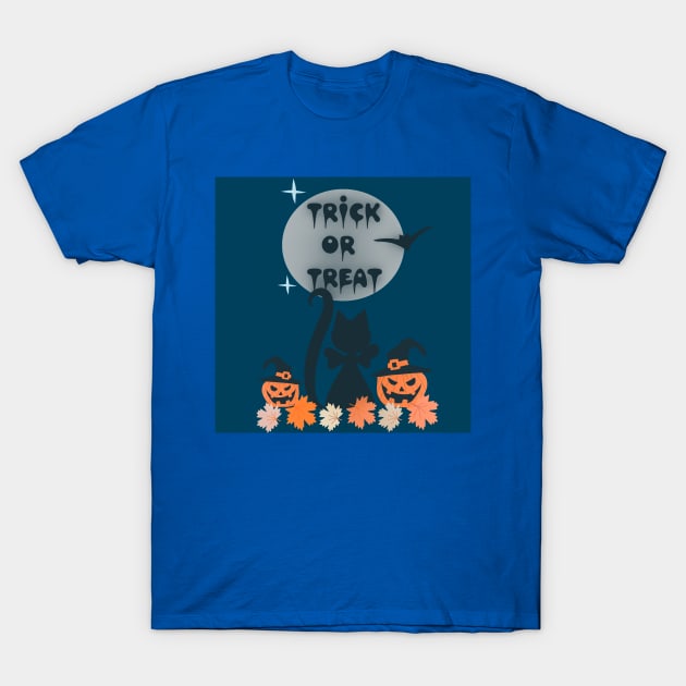 Trick or treat T-Shirt by Antiope